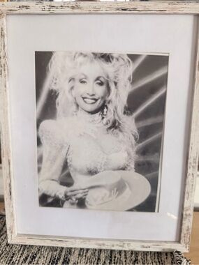 Distressed White Wood Picture Frame Mat 11x14Farmhouse Style phot8x10